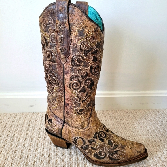 Corral Women's Size 9.5 Cowboy Boots - Picture 4 of 6